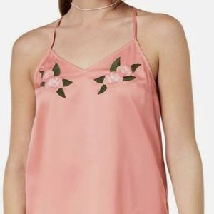 Roxy women's Valley rose Sateen slip dress L